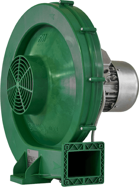 Green Blow - Hochleistungs-Radialventilatoren mit niedrigem Energieverbrauch und geringem Geräuschpegel Green Blow - Hochleistungs-Radialventilatoren mit niedrigem Energieverbrauch und geringem Geräuschpegel