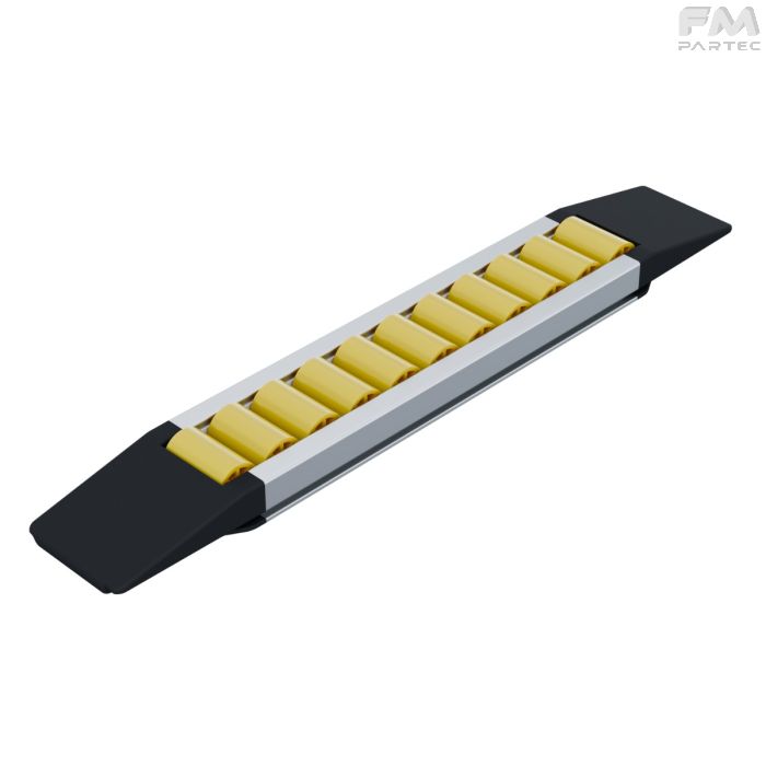RULLIERA MODULARE - P22 - RULLINO PA - PERNO OTTONE - L.=1323