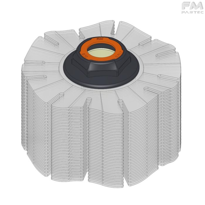 PACCO DISCO D.170X1 FIL.54 ONDULATO
