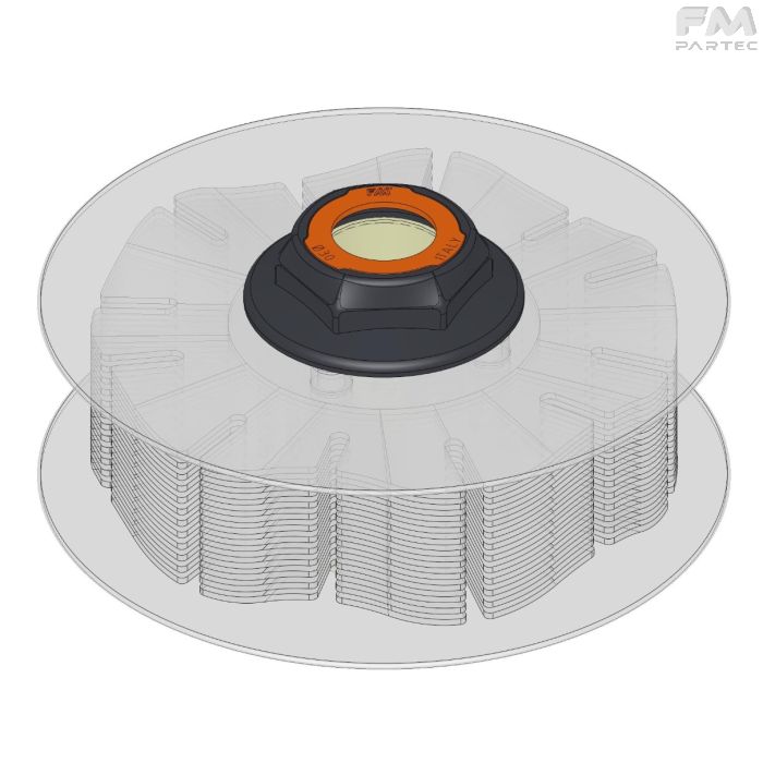 PACCO DISCO D.170x1 FIL.49 ONDULATO C/FL.200 13 ELEMENTI