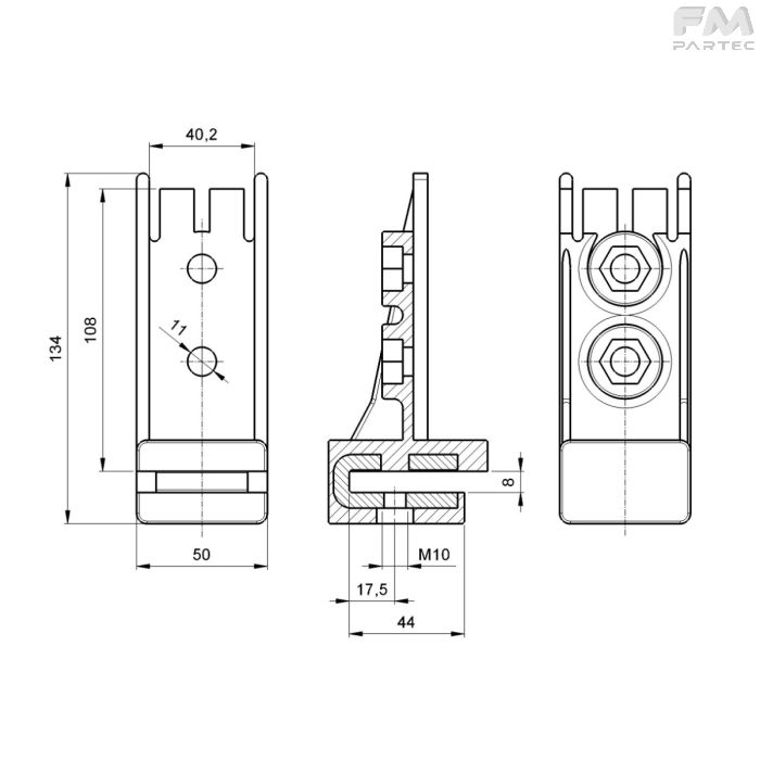 Disegno tecnico Sku: F020001010/C