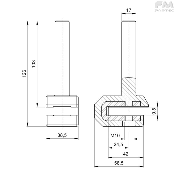 Disegno tecnico Sku: F020001020