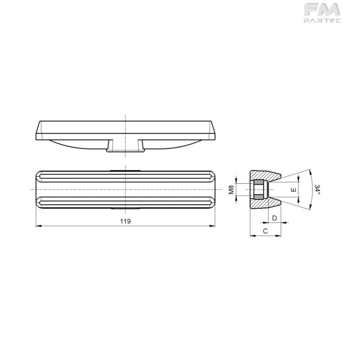 Disegno tecnico Sku: F020001022