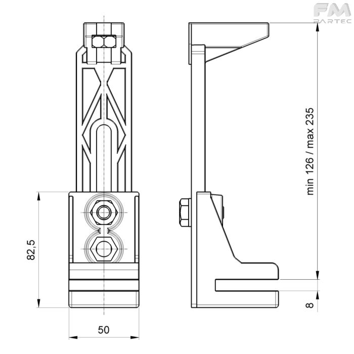 Disegno tecnico Sku: F020001054