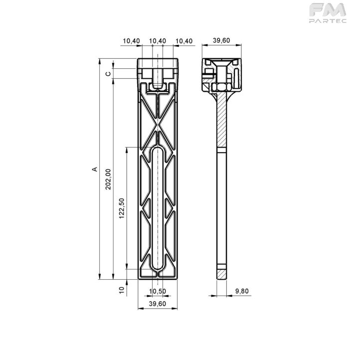 Disegno tecnico Sku: F020002001C0