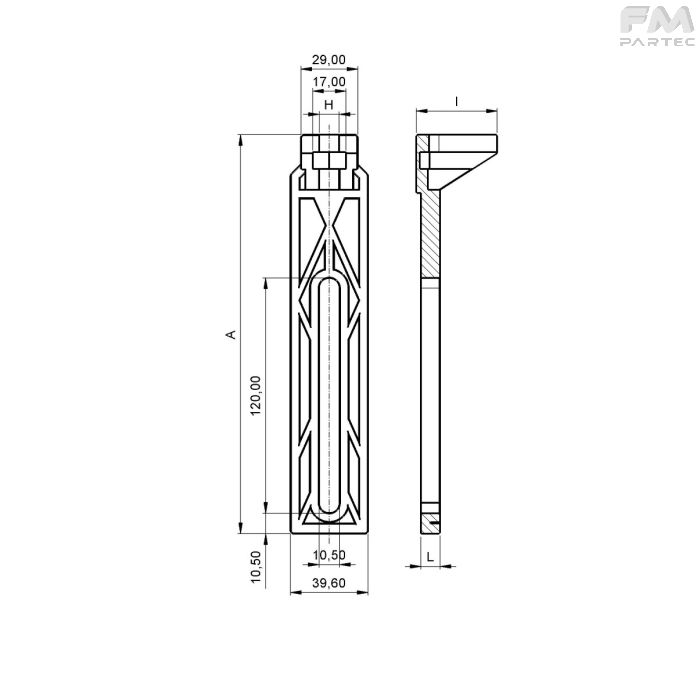 Disegno tecnico Sku: F020002009C0