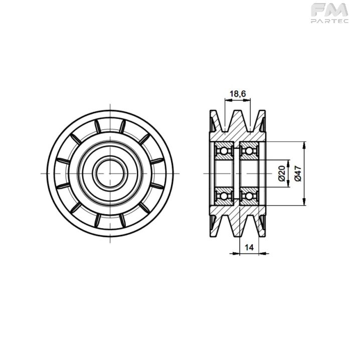 Disegno tecnico Sku: F030001013