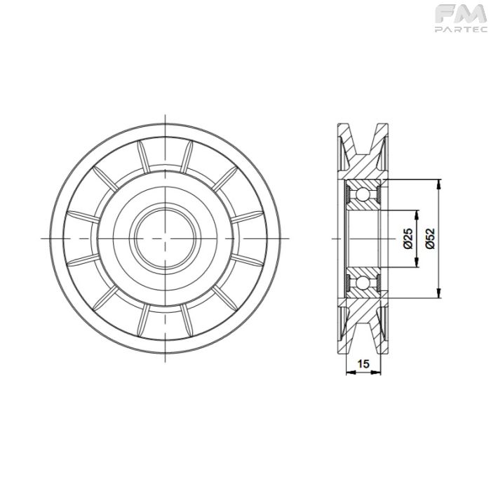 Disegno tecnico Sku: F030001019