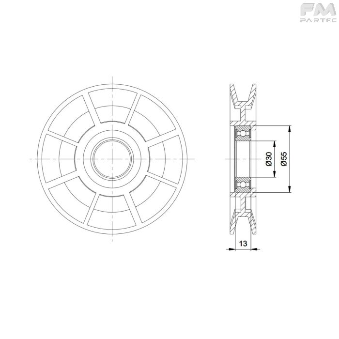 Disegno tecnico Sku: F030001037/A