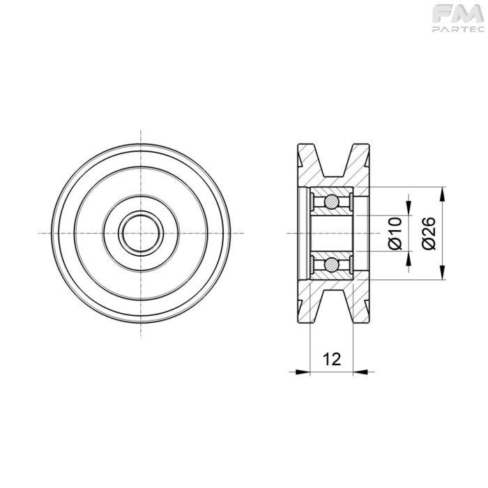 Disegno tecnico Sku: F030001038/A