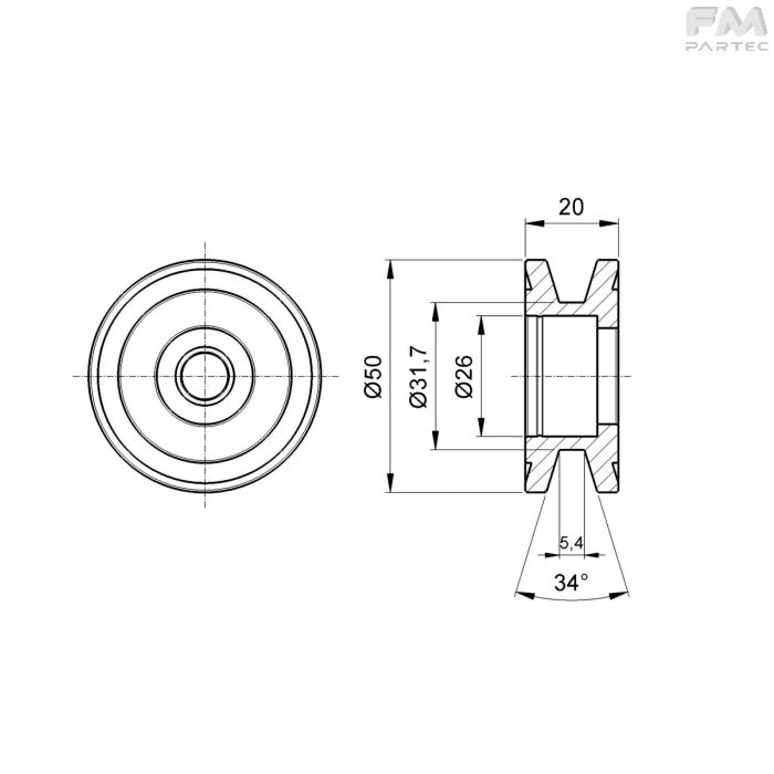 Disegno tecnico Sku: F030001038