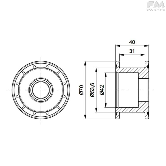 Disegno tecnico Sku: F030001047