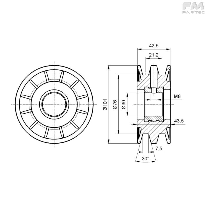 Disegno tecnico Sku: F030001067