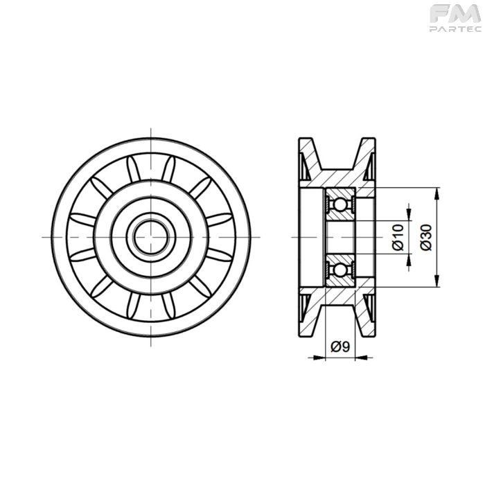 Disegno tecnico Sku: F030001074/A