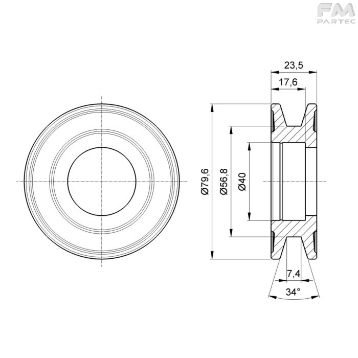 Disegno tecnico Sku: F030001082/A