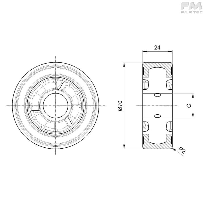 Disegno tecnico Sku: F030008002