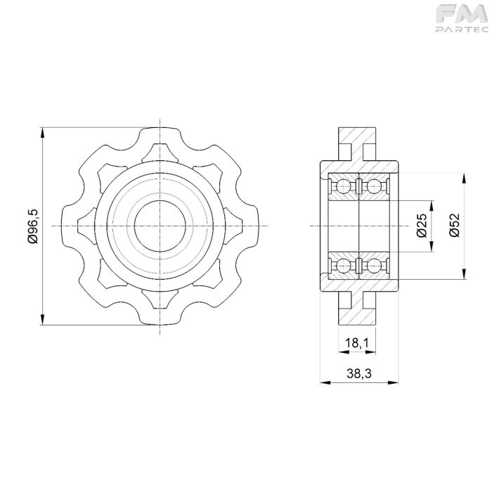 Disegno tecnico Sku: F040001002