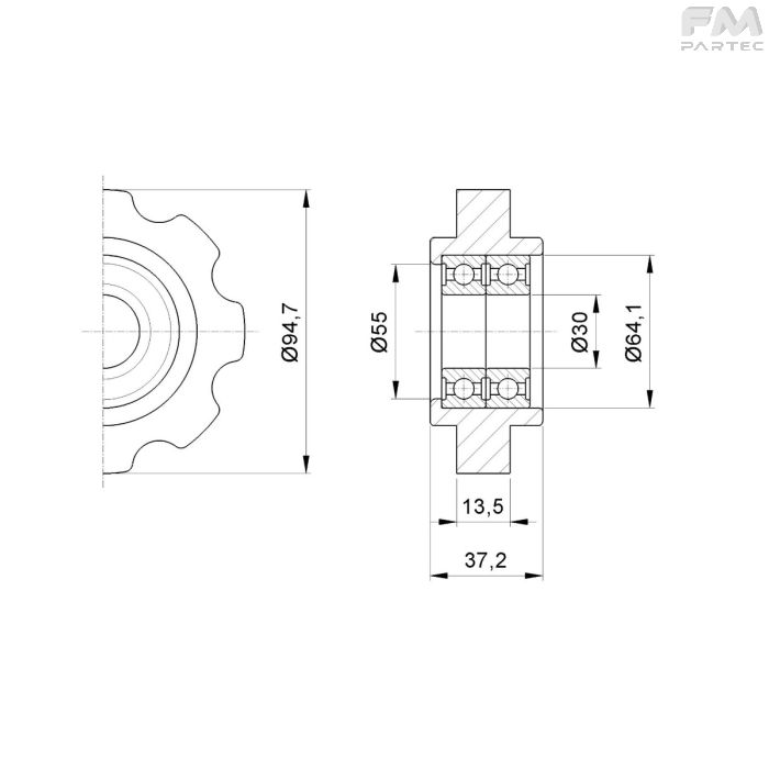 Disegno tecnico Sku: F040002002