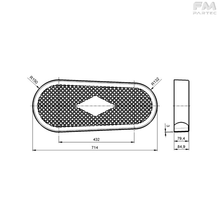 Disegno tecnico Sku: F060001005