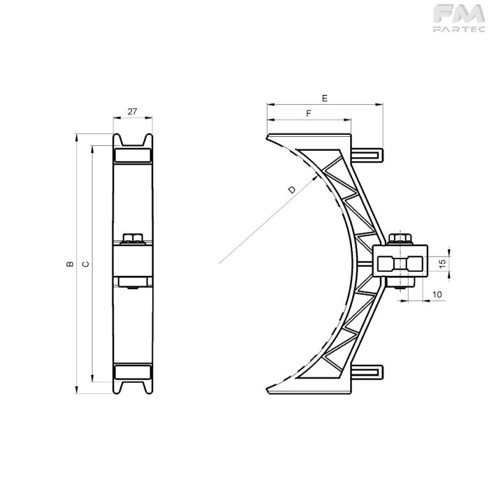 Disegno tecnico Sku: F060003017C050