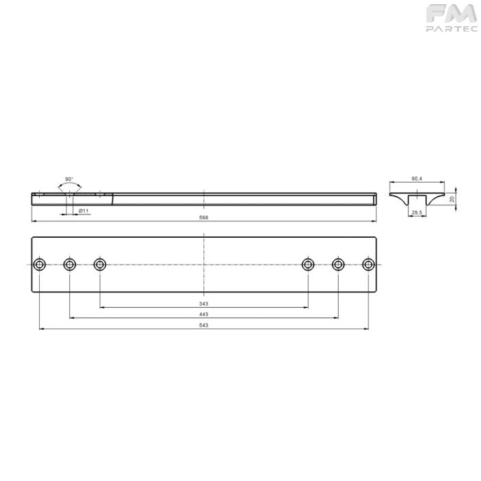 Disegno tecnico Sku: F060004007