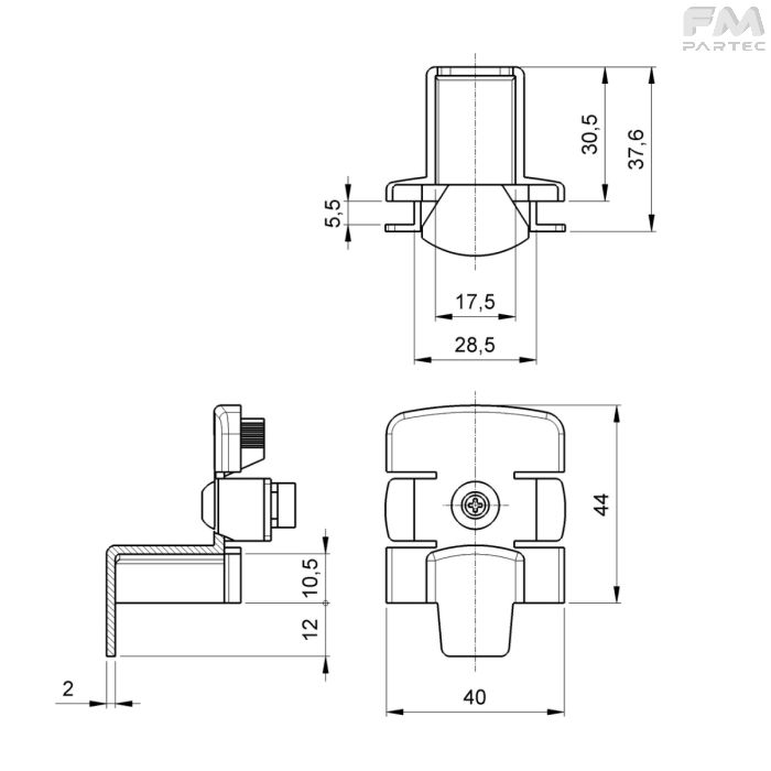 Disegno tecnico Sku: F060006005/1