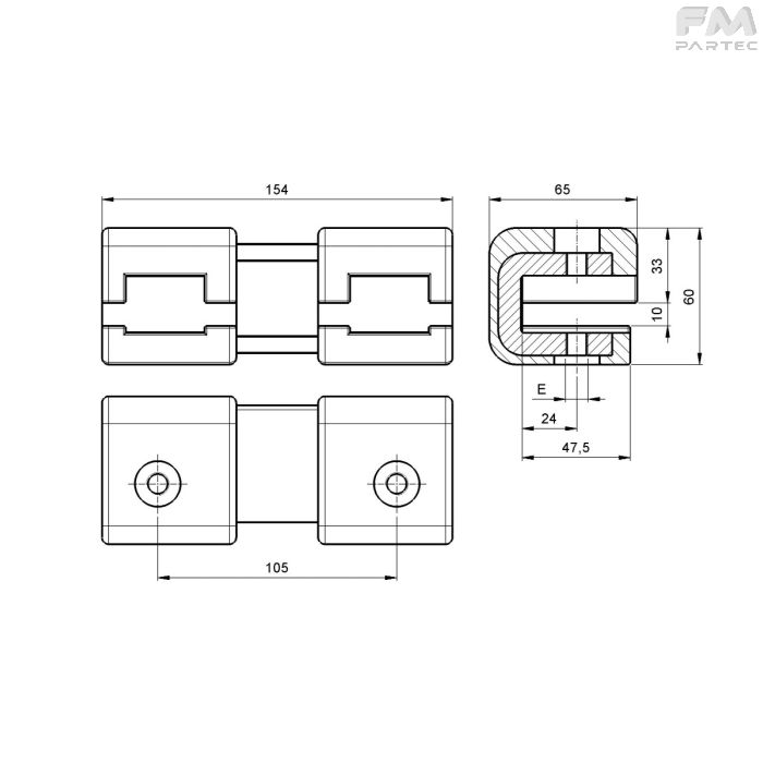 Disegno tecnico Sku: F090001004