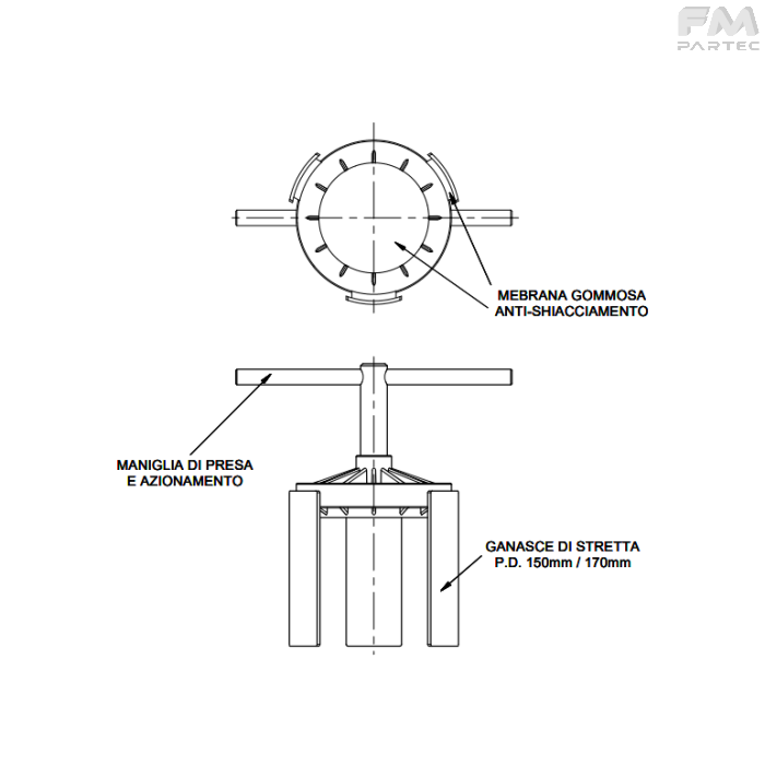 DISEGNO TECNICO SKU DP-AC-K2