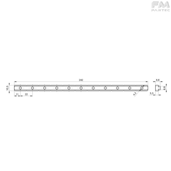 Disegno tecnico Sku: F101668