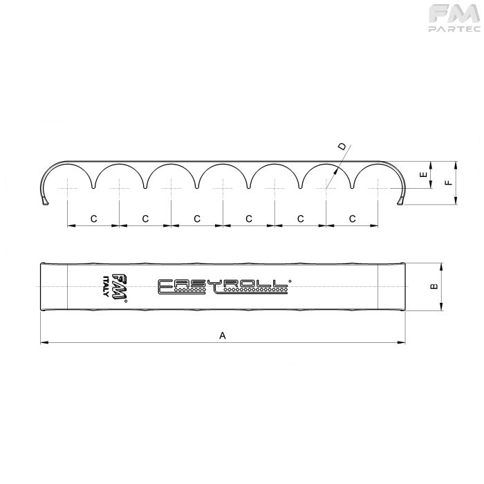 Disegno tecnico Sku: RCH-AC-ER-60001