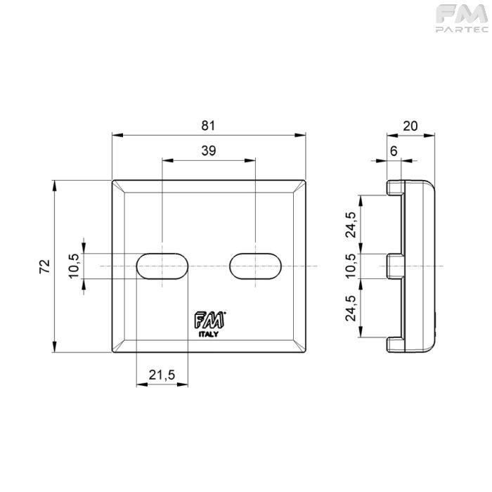Disegno tecnico Sku: F102346