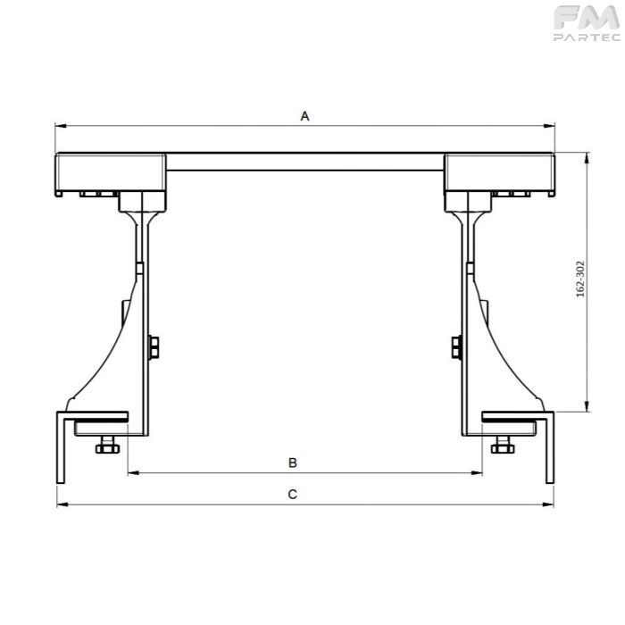 Disegno tecnico Sku: F1600020800