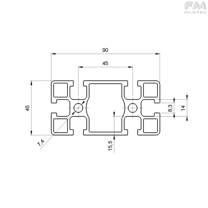 Disegno tecnico Sku: F200903