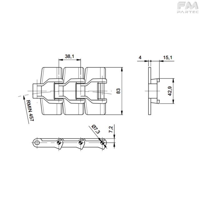 Disegno tecnico Sku: F010008001