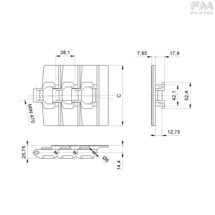Disegno tecnico Sku: F010029037