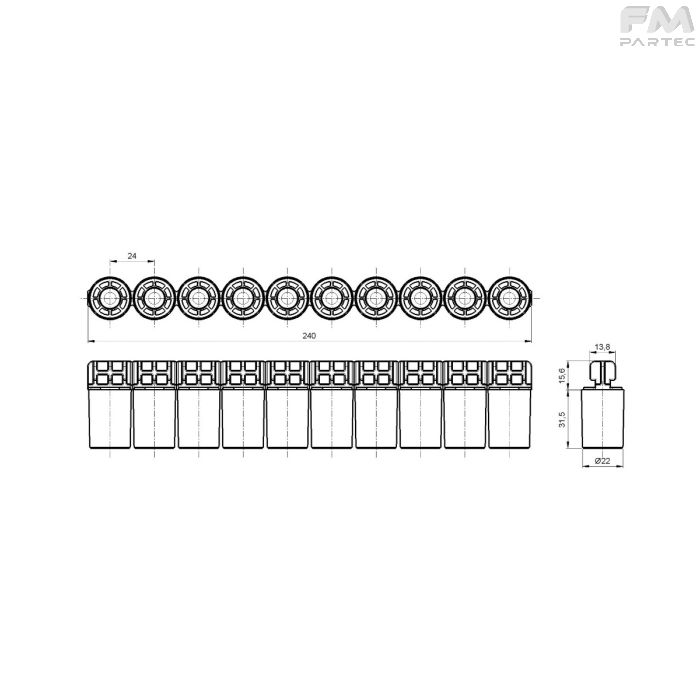 Disegno tecnico Sku: F500809/A