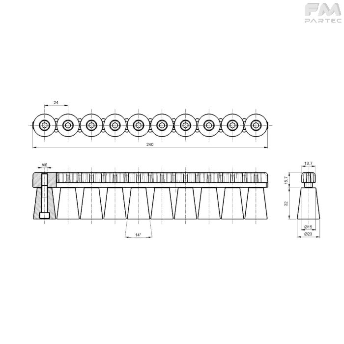 Disegno tecnico Sku: F500817
