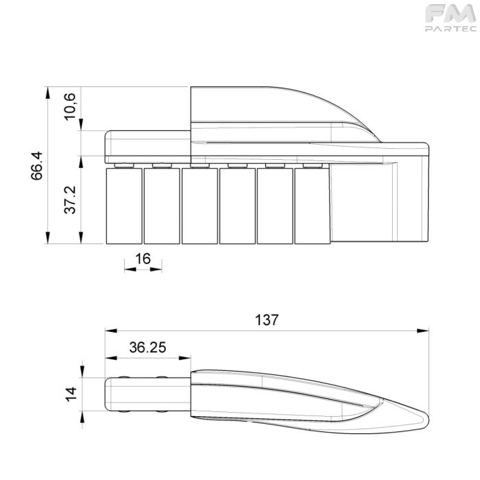 Disegno tecnico Sku: F500826