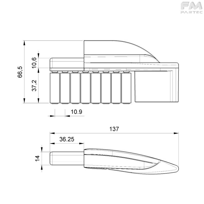 Disegno tecnico Sku: F500841