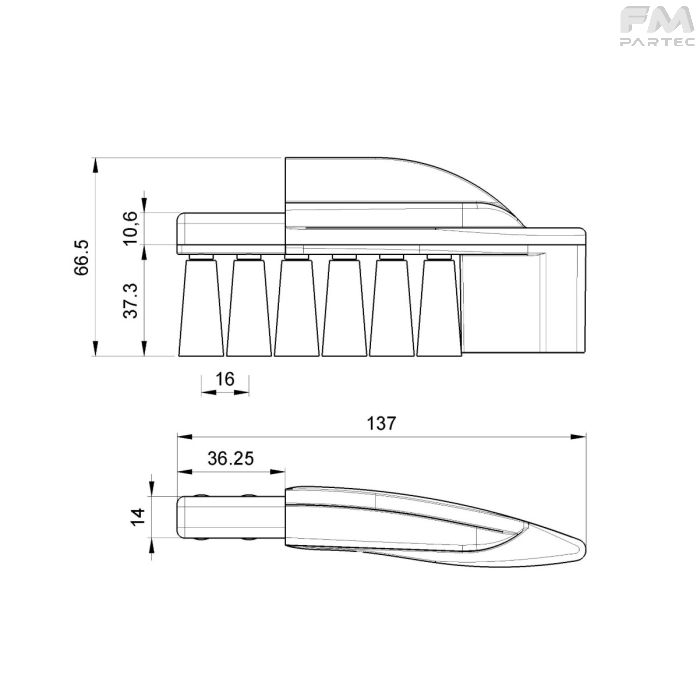 Disegno tecnico Sku: F500843