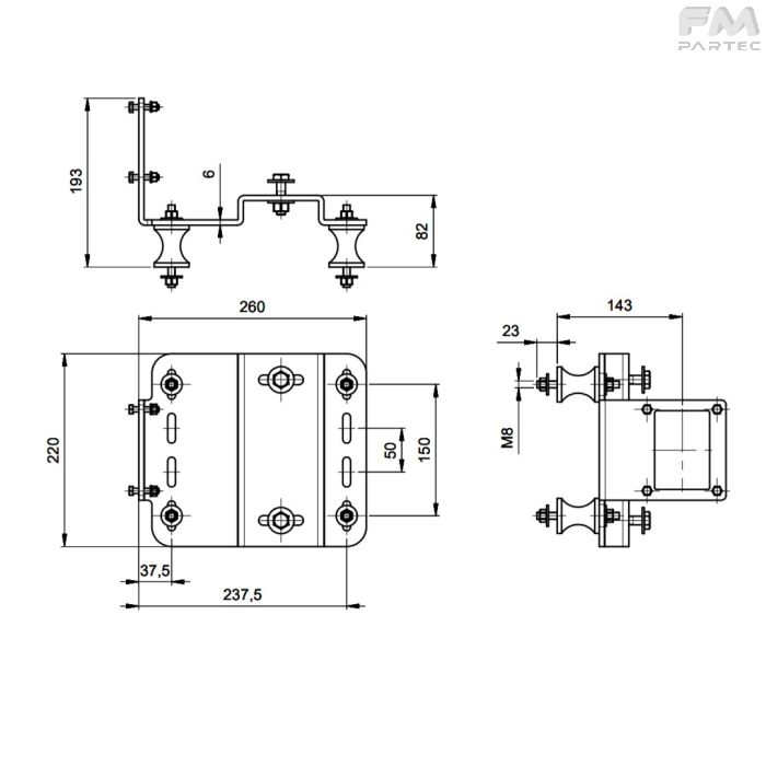 Disegno tecnico Sku: F500866