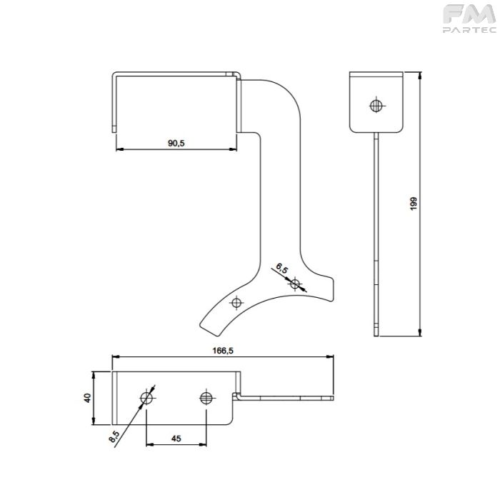 Disegno tecnico Sku: F500871