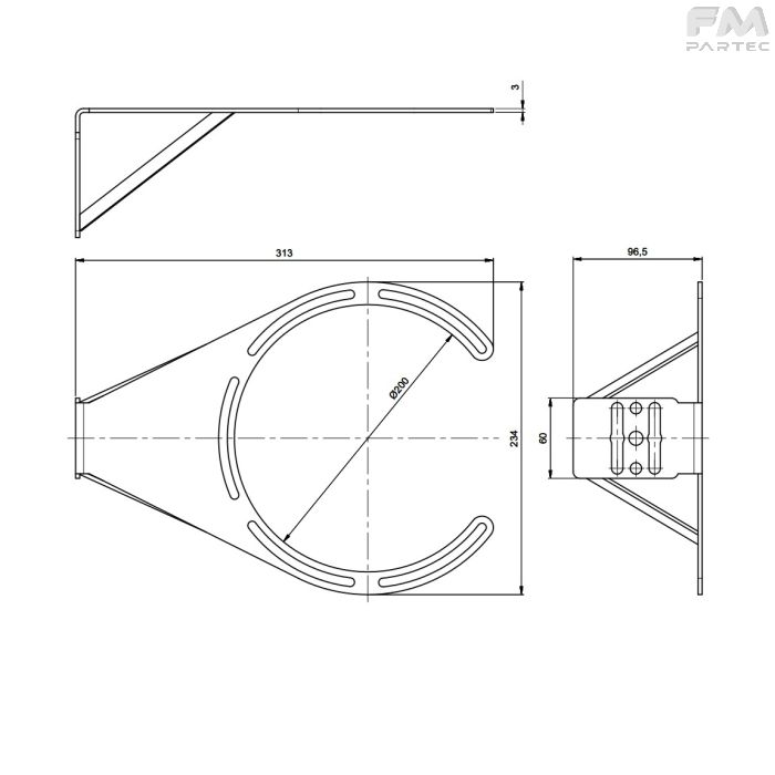 Disegno tecnico Sku: F500874