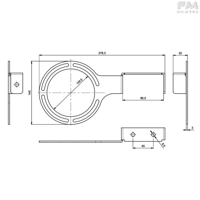 Disegno tecnico Sku: F500875
