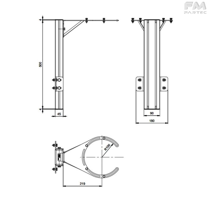 Disegno tecnico Sku: F500881