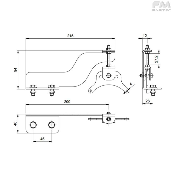 Disegno tecnico Sku: F500894