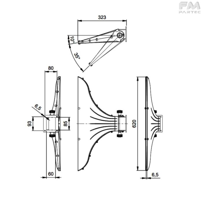 Disegno tecnico Sku: F501003
