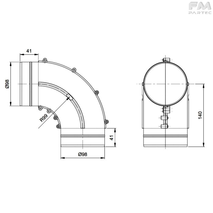 Disegno tecnico Sku: F501004/A
