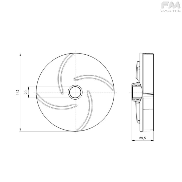 Disegno tecnico Sku: EV-PM-RTRI