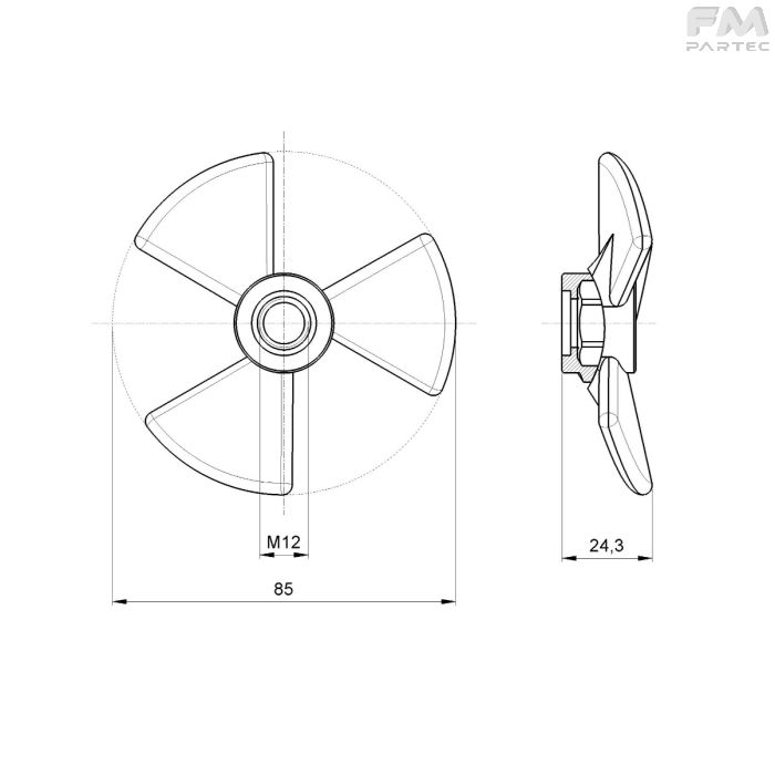 Disegno tecnico Sku: EV-PM-RTRPI